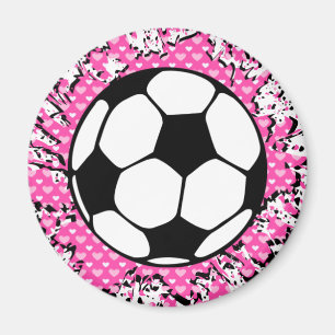 Imán fútbol salpicadura.