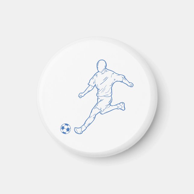 Imán futbolista (Frente)