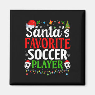 Imán Futbolista favorito de Santa María Navidad