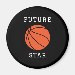 Imán Futura estrella de baloncesto Black Magnet