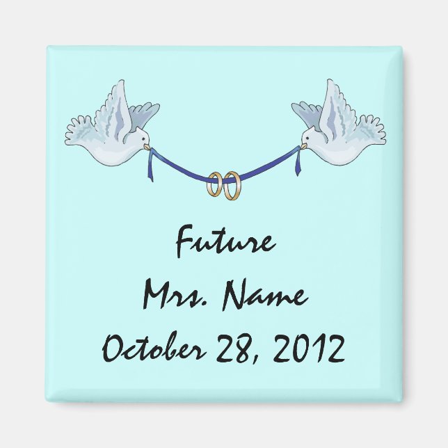 Imán Futura Sra. Magnet (Frente)