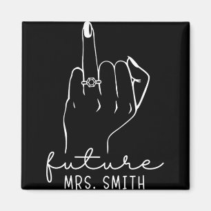Imán Futura Sra. Smith Nueva Novia Para Ser Prometida S