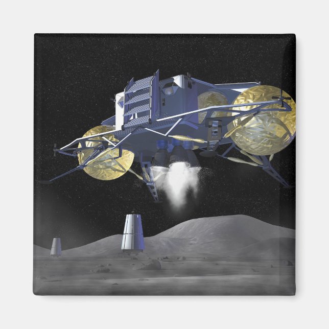 Imán Futuras misiones de exploración espacial 4 (Frente)