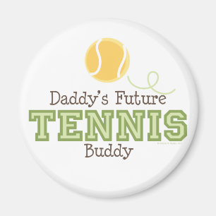 Imán futuro del compinche del tenis del papá