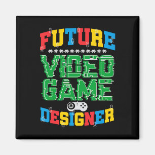 Imán Futuro Diseñador de videojuegos Camisetas Niños Ch