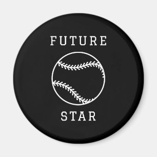 Imán Futuro Estrella de Béisbol Personalizado Mimán Neg