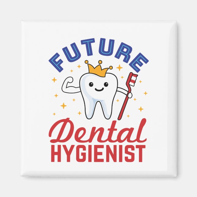 Imán Futuro higienista dental RDH (Frente)