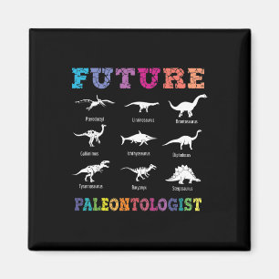 Imán Futuro Paleontólogo Paleontología Amante de los Di