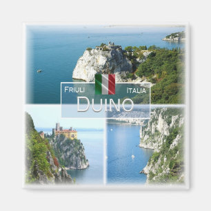 Imán FVG027 DUINO - Mosaico - Italia - Fridge