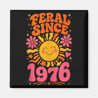 Imán Fvibesl Desde 1976 Sol Retro - Divertido Cumpleaño