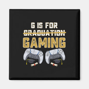 Imán G Es Para Gaming Fun School Graduación Gamer Boy K