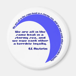 Imán G. K. Chesterton Mar tormentoso