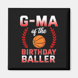 Imán G-Mamáes De Birthday Bday Bday Celebrati