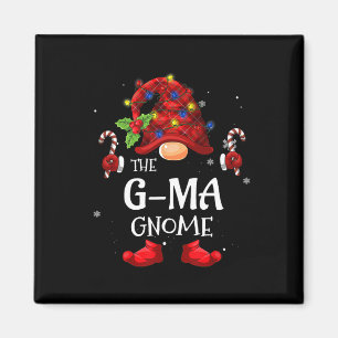 Imán G-mamáes Gnome Pjs Navidades Coincidentes Para Fam