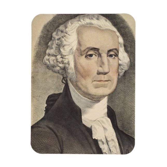Imán G Washington, Currier e Ives (Vertical)