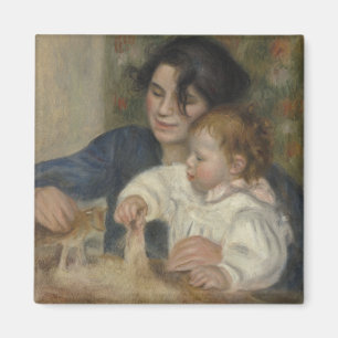 Imán Gabrielle y Jean de Pierre-Auguste Renoir