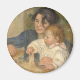 Imán Gabrielle y Jean (por Pierre-Auguste Renoir)