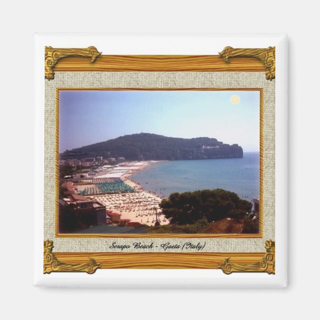 Imán Gaeta Beach Magnet (Frente)