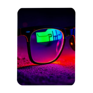 Imán Gafas Coloridas