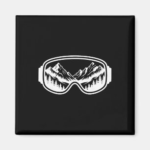 Imán Gafas de Montaña para Esquí Nieve Esquí Freestyle 
