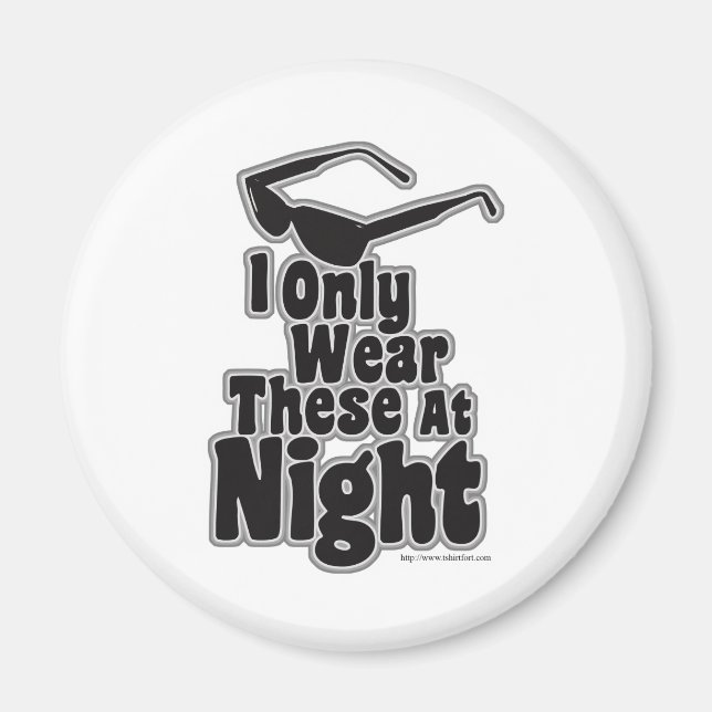 Imán Gafas de sol después de la oscuridad (Frente)