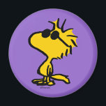 Imán Gafas de sol Guay Woodstock<br><div class="desc">Echa un vistazo a este diseño super lindo con Woodstock usando gafas de sol geniales.</div>