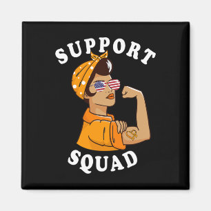 Imán Gafas de sol para mujeres escuadrón de apoyo para 