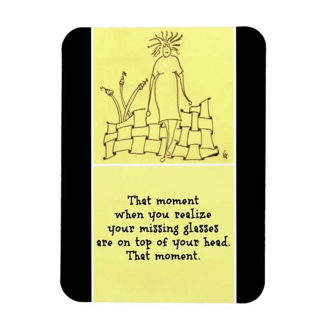 Imán Gafas faltantes (Vertical)