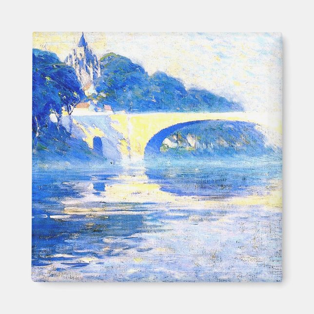Imán Gagnon - Temprano de la mañana, Pont de l'Arche (Frente)