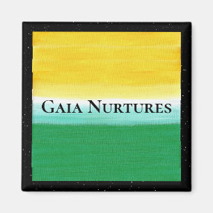 Imán Gaia Nurtures 2 pulgadas cuadrado