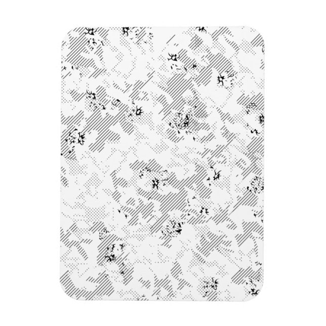 Imán Gainsboro, Porcelain, White Smoke punto Diseño (Vertical)