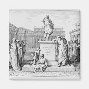 Imán Gaius Gracchus que llora antes de su padre