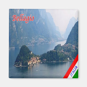 Imán GAL015 BELLAGIO, Lago Como, Italia, Fridge