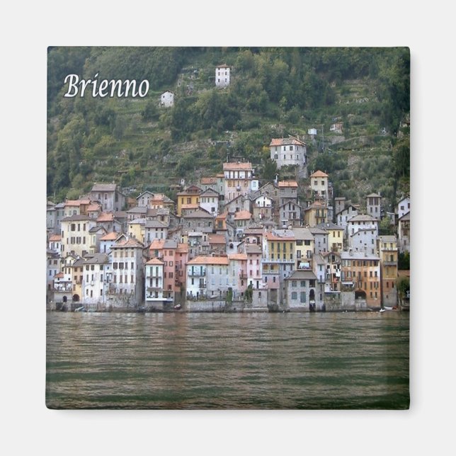 Imán GAL020 BRIENNO, Lago Como, Italia, Fridge (Frente)