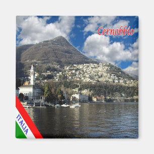 Imán GAL024 CERNOBBIO, Lago Como, Italia, Fridge