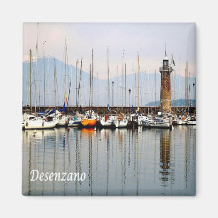 Imán GAL036 DESENZANO, Lago Garda, Italia, Fridge
