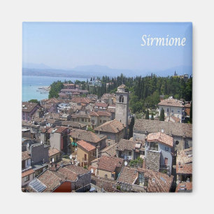 Imán GAL110 SIRMIONE, Lago Garda, Italia, Fridge