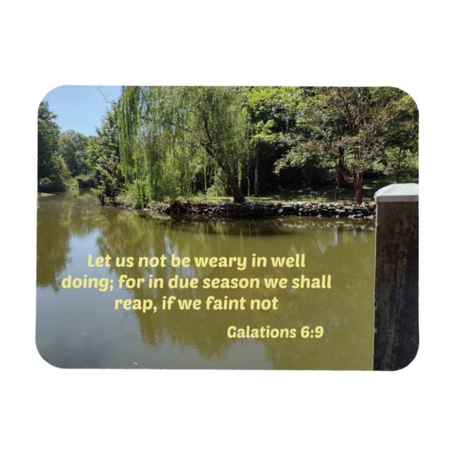 Imán Galaciones 6:9 No nos cansemos de hacer bien (Horizontal)