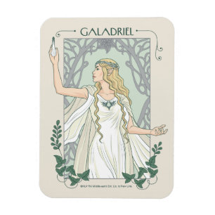 Imán Galadriel Luz de Valinor Gráfica