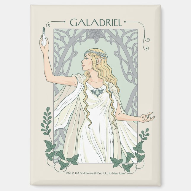 Imán Galadriel Luz de Valinor Gráfico (Anverso)