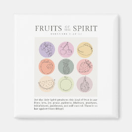 Imán Galatianos 5:22-23 Fruta del Espíritu