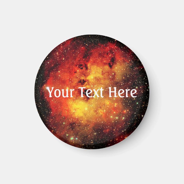 Imán Galaxia caído en el fuego (Frente)