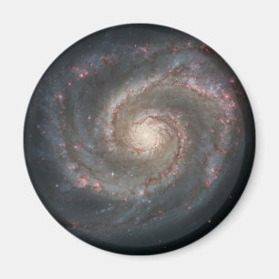 Imán Galaxia con remolinos (espacio) (universo) (Messie