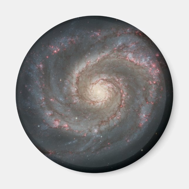 Imán Galaxia con remolinos (espacio) (universo) (Messie (Frente)