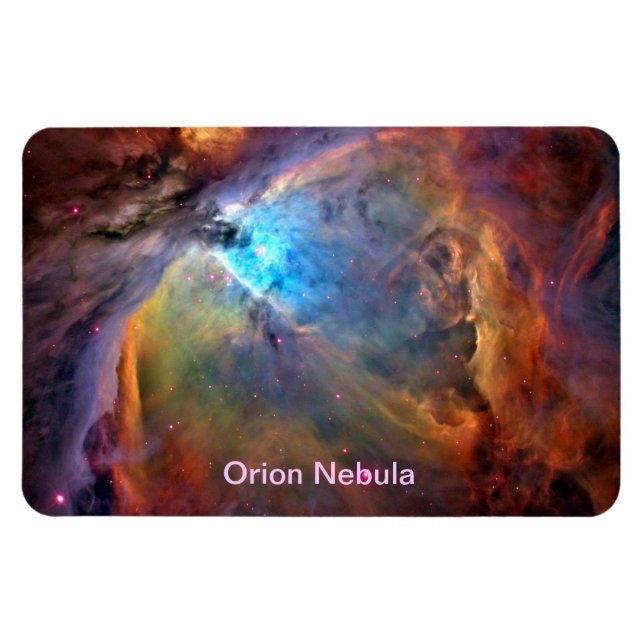 Imán Galaxia del espacio nebuloso Orion Magnet Premium (Horizontal)