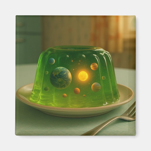 Imán Galaxia en MCM Jell-O Mold (Frente)