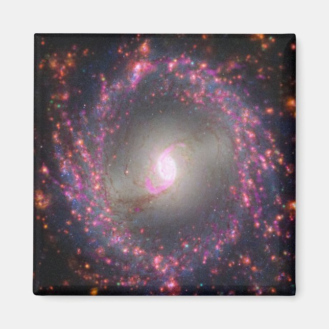Imán Galaxia Espiral Ngc 3351. (Frente)