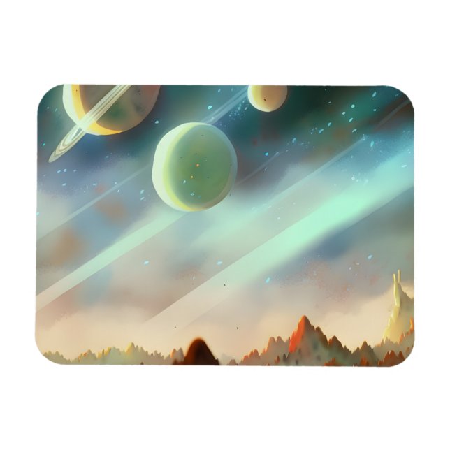 Imán Galaxia, Universo, Estrellas, Espacio Ultraterrest (Horizontal)