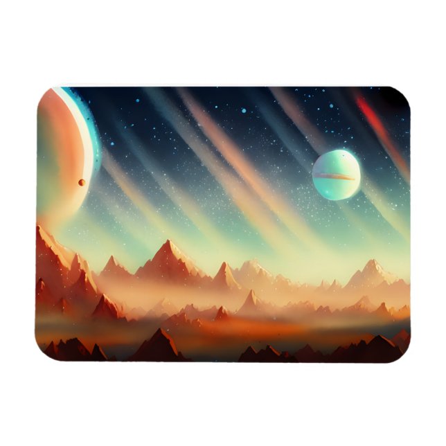 Imán Galaxia, Universo, Estrellas, Espacio Ultraterrest (Horizontal)