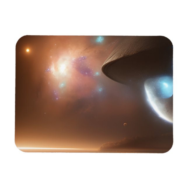 Imán Galaxia, Universo, Estrellas, Espacio Ultraterrest (Horizontal)